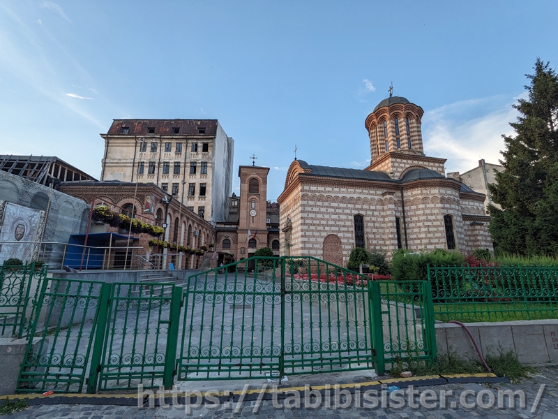 ブカレスト旧市街教会外観